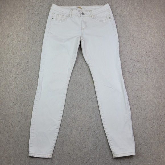 Tommy Bahama Jeans Womens 29x31 Off White Denim Tapered Skinny (Actual 30x29) - Picture 1 of 14